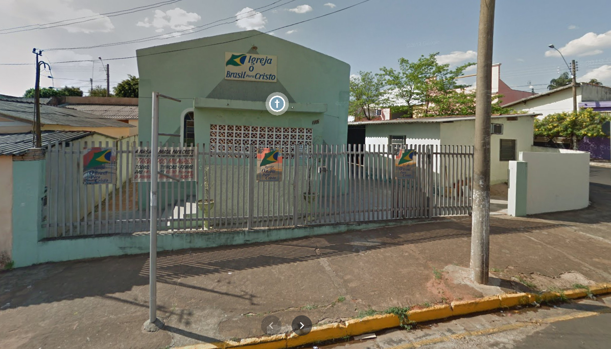 Fachada antiga da igreja